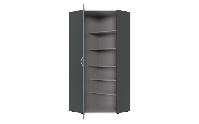 Eckschrank 650 Multiraumkonzept, Eiche-Nachbildung, 80 x 185 cm -02