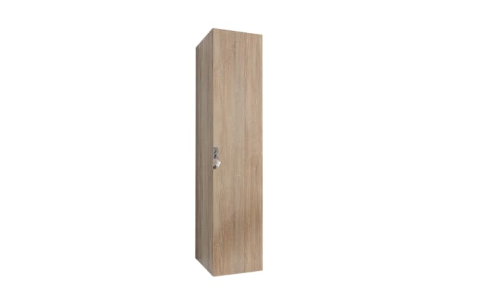 Schrank 659 Multiraumkonzept, Eiche-Nachbildung, 45 x 185 cm -01