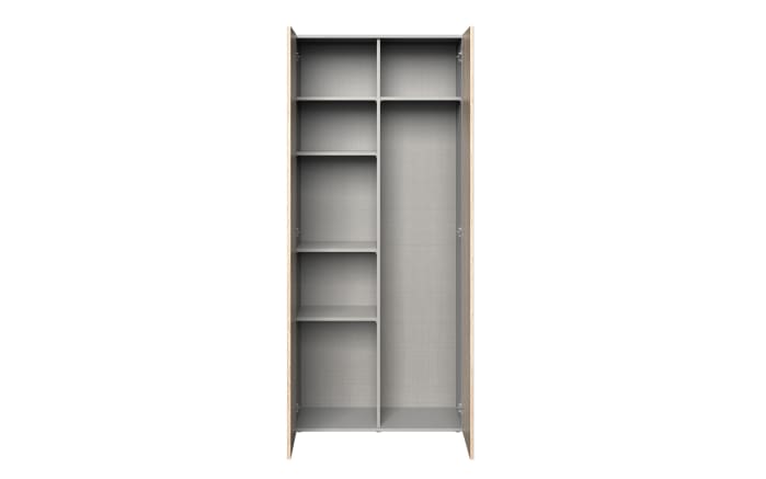 Schrank 642 Multiraumkonzept, Beton-Nachbildung, 80 x 185 cm -02