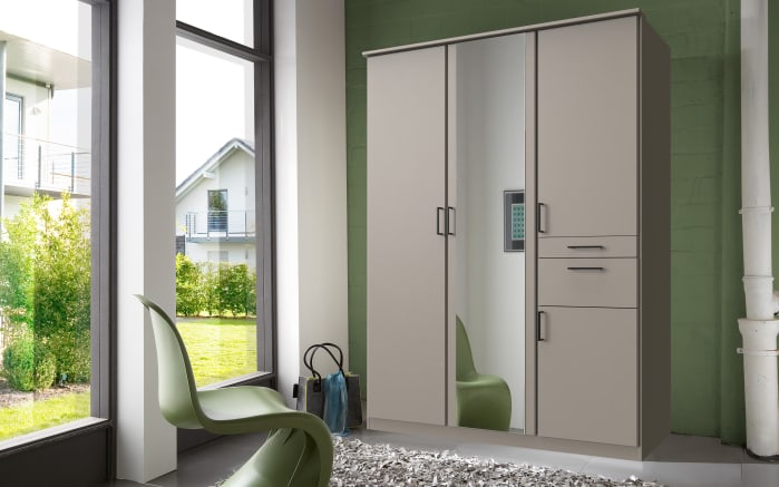Kleiderschrank Koeln, beigegrau