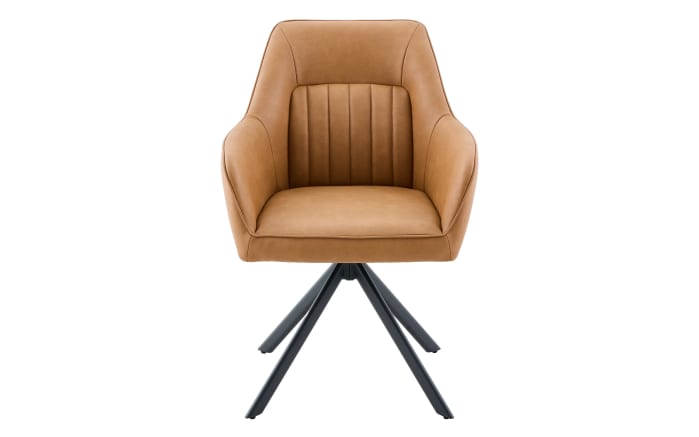 Vierfußstuhl Polina S, cognac-02