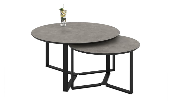 Couchtisch Massa CT, Beton-Nachbildung/dunkelgrau-01