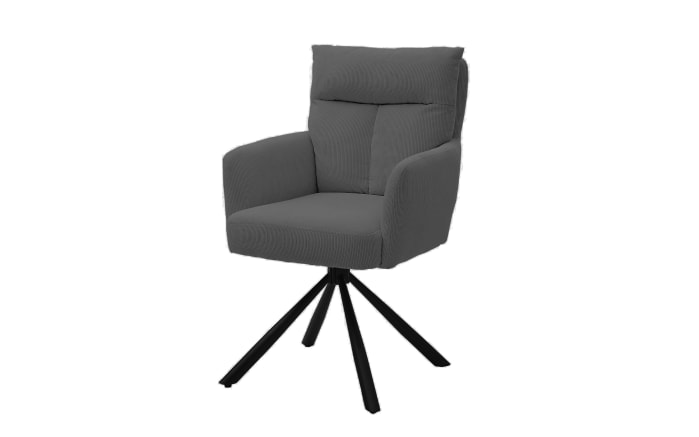 Armlehnstuhl Sofia, grau