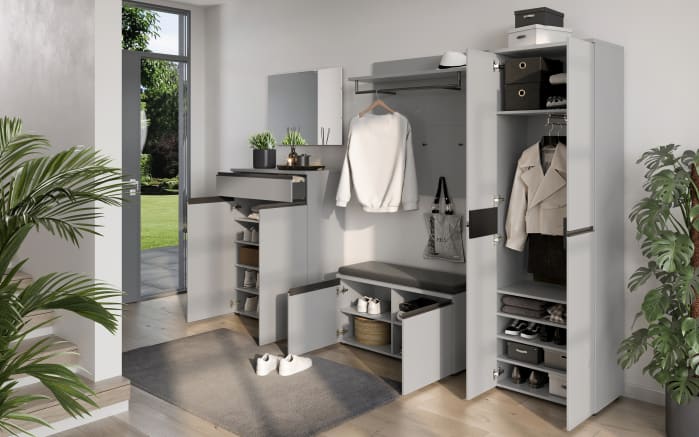 Schuhschrank GW-Bastia, grau-06