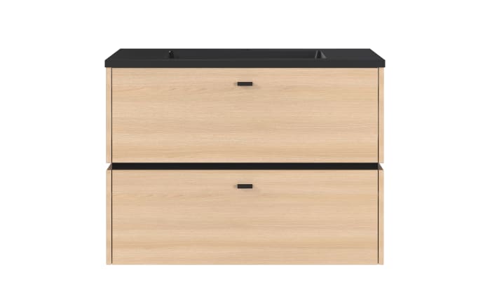 Waschbeckenunterschrank Modesto, Eiche-Nachbildung, inkl. Waschbecken-03