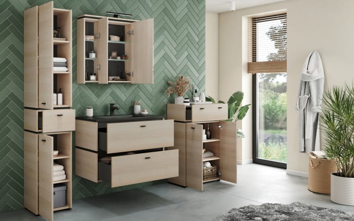 Hochschrank Modesto, Eiche Nachbildung-06