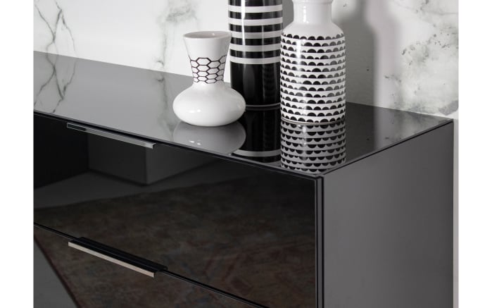 Kommode Oakland, schwarz, 83 x 102 cm-04