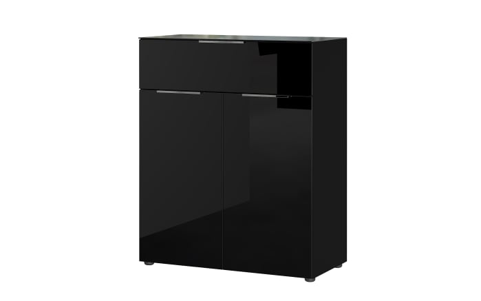 Kommode Oakland, schwarz, 83 x 102 cm-01