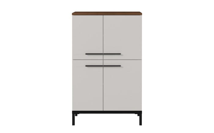 Kommode GW-Yonkers, Kashmir/Nussbaum-Nachbildung-02