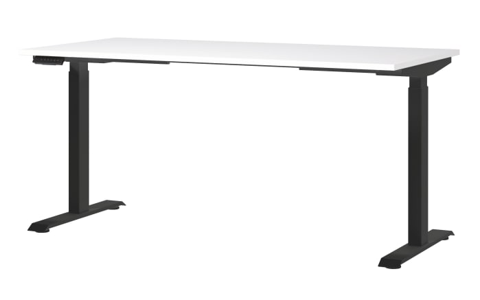 Schreibtisch GW-JET, weiß/schwarz-01