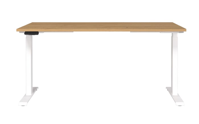 Schreibtisch GW-JET, Grandson-Eiche-Nachbildung/weiß-02