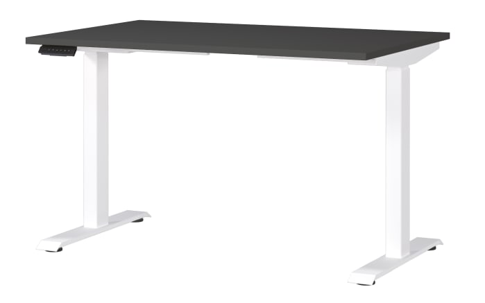 Schreibtisch GW-JET, graphit/weiß-01