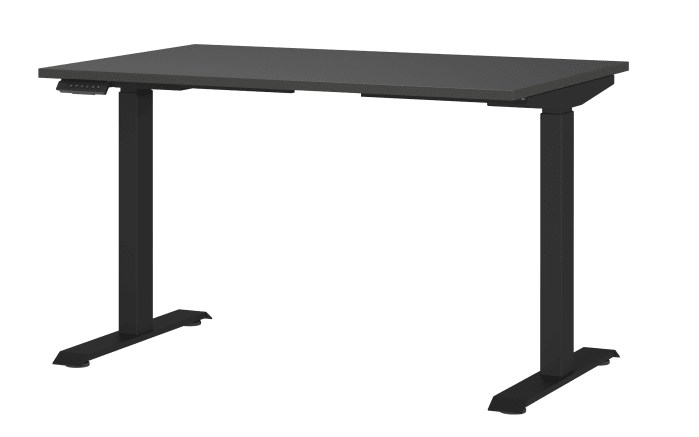 Schreibtisch GW-JET, graphit/schwarz-01