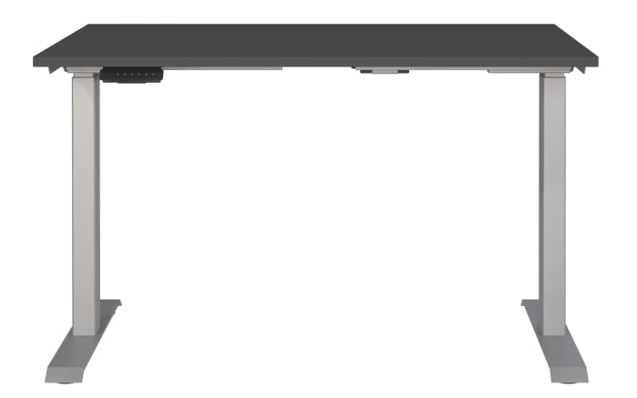 Schreibtisch GW-JET, graphit/silberfarbig-02