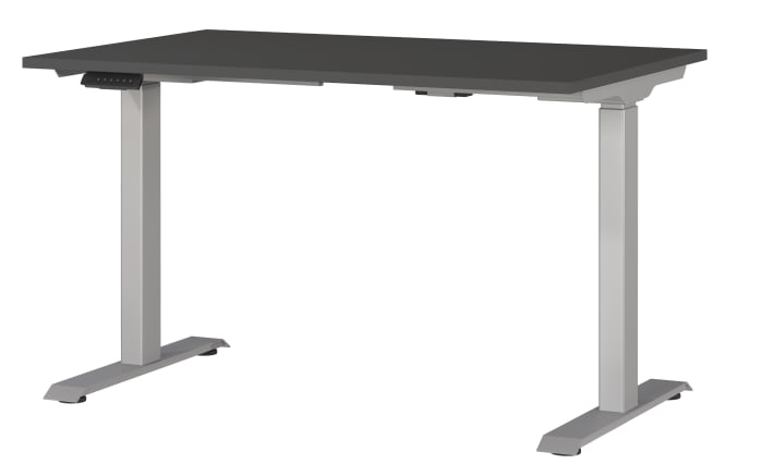 Schreibtisch GW-JET, graphit/silberfarbig-01