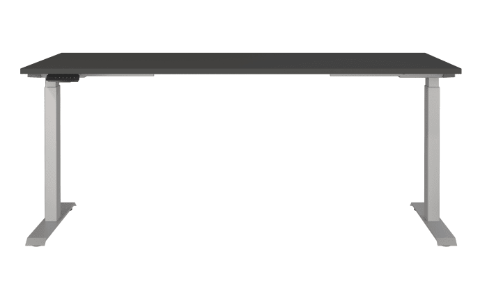 Schreibtisch GW-JET, graphit/silber-02