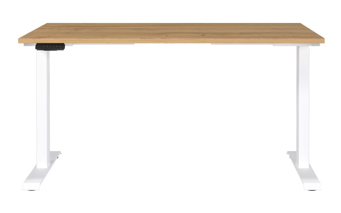 Schreibtisch GW-JET, Grandson-Eiche-Nachbildung/weiß-02