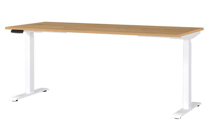 Schreibtisch GW-JET, Grandson-Eiche-Nachbildung/weiß-01