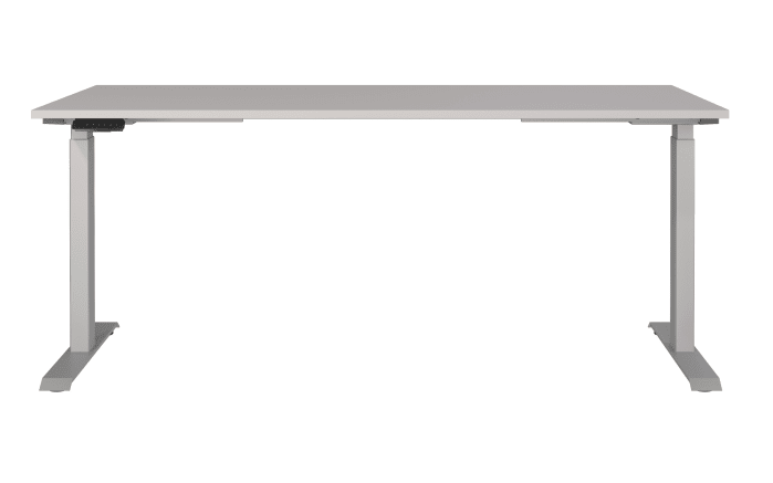 Schreibtisch GW-JET, kaschmir/silberfarbig-02