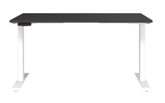 Schreibtisch GW-JET, graphit/weiß-02