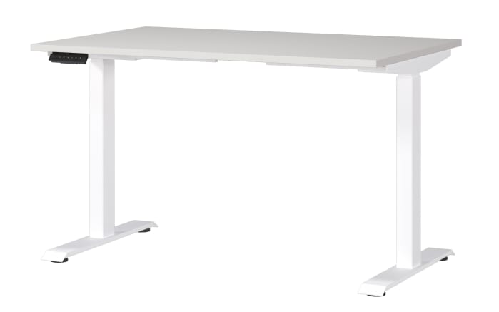 Schreibtisch GW-JET, lichtgrau/weiß-01