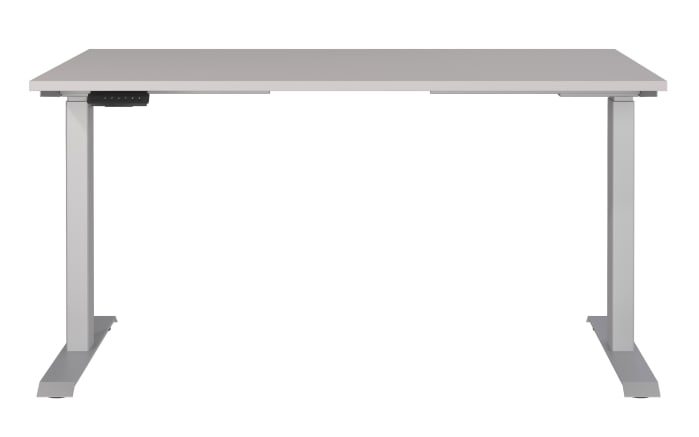 Schreibtisch GW-JET, Kaschmir/silberfarbig-02