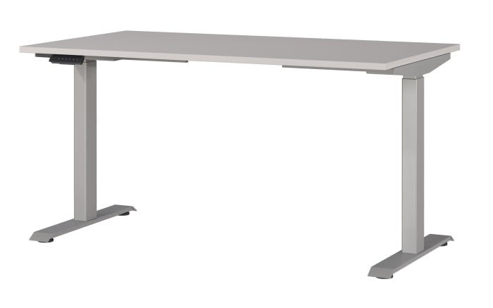 Schreibtisch GW-JET, Kaschmir/silberfarbig-01