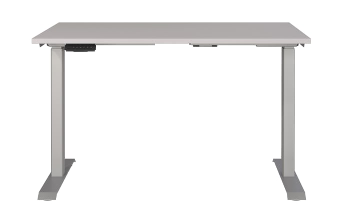 Schreibtisch GW-JET, kaschmir/silberfarbig-02