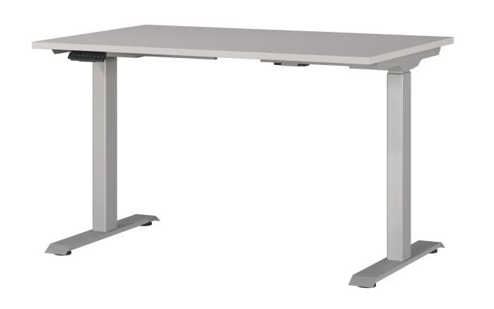 Schreibtisch GW-JET, kaschmir/silberfarbig-01