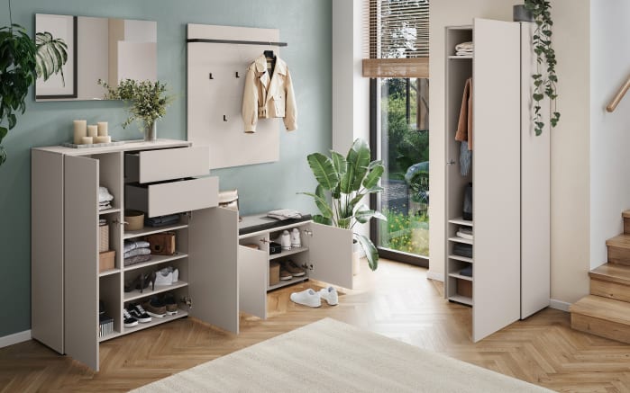 Garderobenschrank GW-LOMENA, kaschmir-08