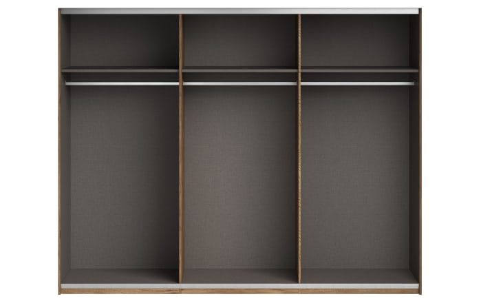 Schwebetürenschrank Linea, Bartex Eiche/graphit, 270 x 211 cm-03