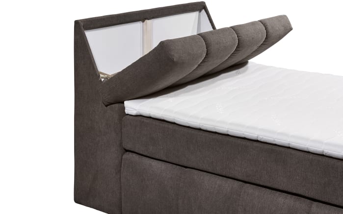 Boxspringbett Toledo 2, stone, 120 x 200 cm-02