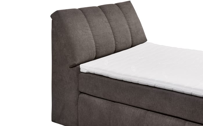 Boxspringbett Toledo 2, stone, 120 x 200 cm-04
