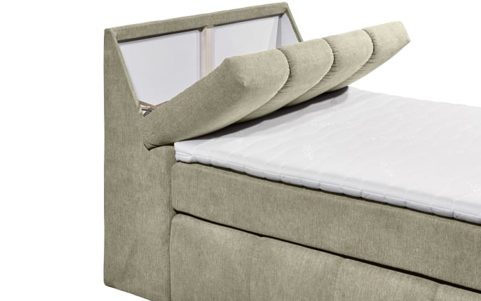 Boxspringbett Toledo 2, schlamm, 120 x 200 cm-02