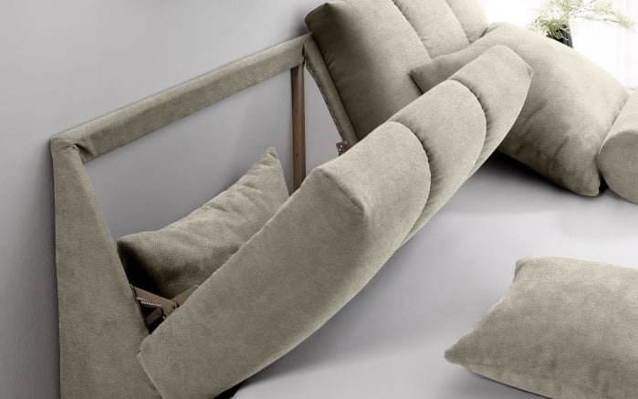 Boxspringbett Toledo 3, sand, 180 x 200 cm-02