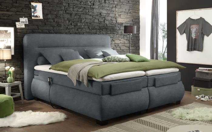 Boxspringbett Evolution 3, anthrazit, 180 x 200 cm-01