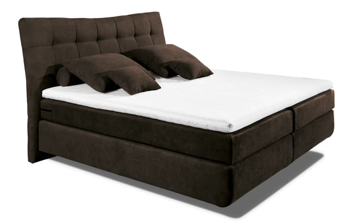 Motor-Boxspringbett Malibu 2, stone, 180 × 200 cm-02