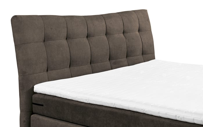 Motor-Boxspringbett Malibu 2, schlamm, 180 × 200 cm-03