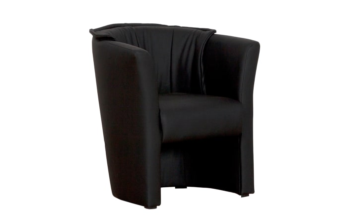 Cocktailsessel Lux, schwarz