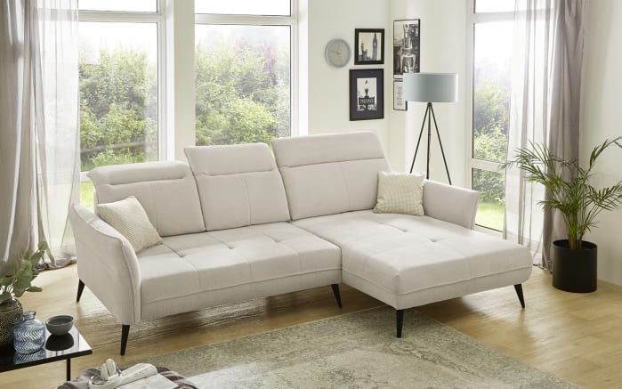 Wohnlandschaft Aversa, beige, inkl. Funktionen-06
