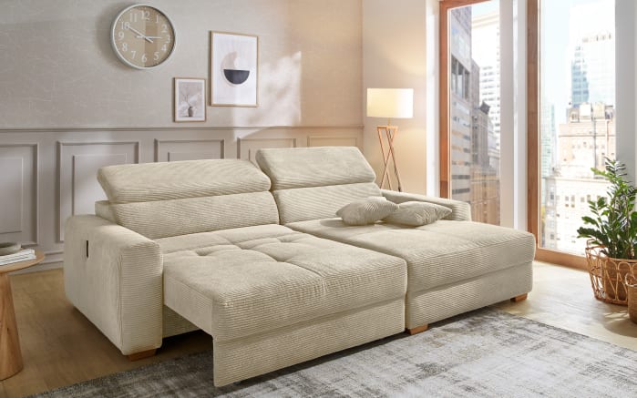 Wohnlandschaft Slider, greige, inkl. Funktionen-02
