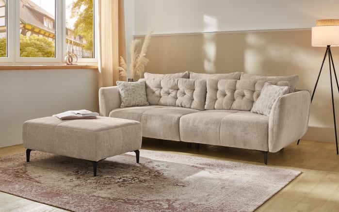 Funktionssofa Spa, beige, inkl. Kissen-02