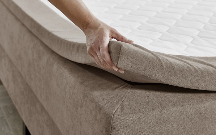 Boxspringbett BX2280 Jeff, stone, 120 x 200 cm-03