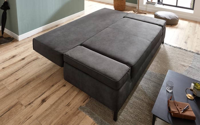 Schlafsofa SSO150 Jarny, anthrazit, 145 x 202 cm-05