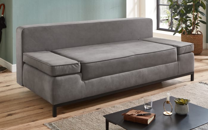 Schlafsofa SSO150 Jarny, silber, 145 x 202 cm-02