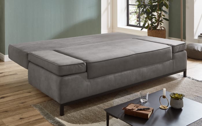 Schlafsofa SSO150 Jarny, silber, 145 x 202 cm-04