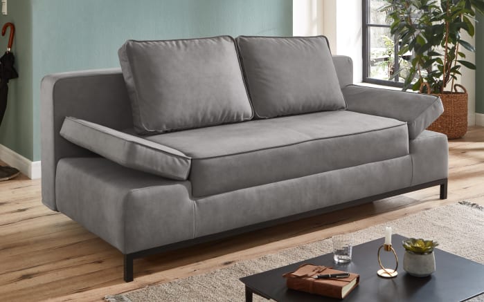 Schlafsofa SSO150 Jarny, silber, 145 x 202 cm-01