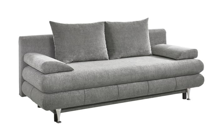 Schlafsofa SO140 Benfeld, grau, 140 x 188 cm-02