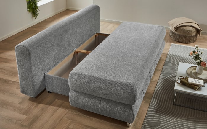 Schlafsofa Borna, silber, inkl. Kissen-06