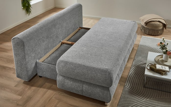 Schlafsofa Borna, silber, inkl. Kissen-05